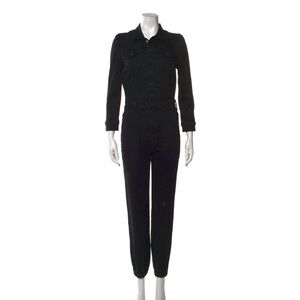 Mothers Black denim Jumpsuit
